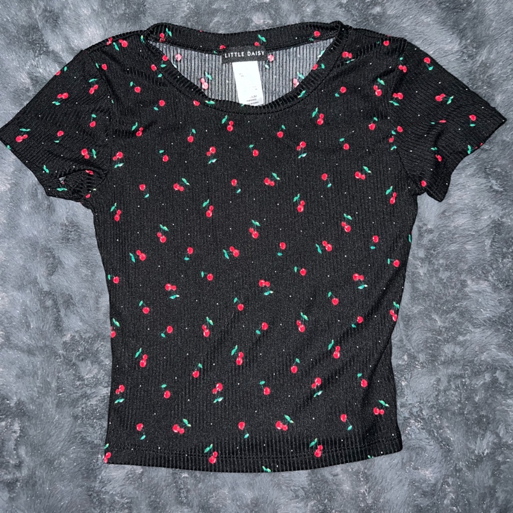 Cherry Crop Top
